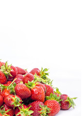 fresh ripe strawberries