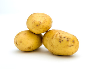 Three Stacked Potatoes