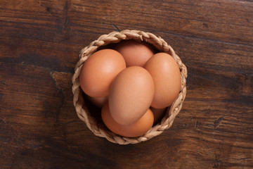 Eggs in the basket