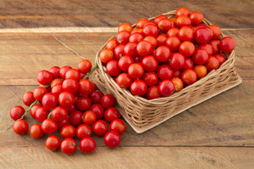 Colombian exotic fruit Corozo