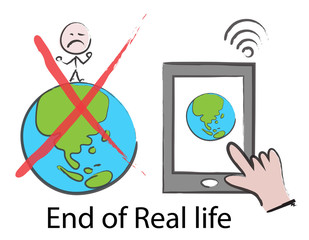 end of real life