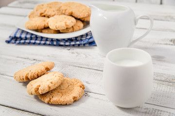 milk and cookies