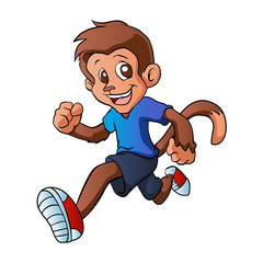 Running monkey 