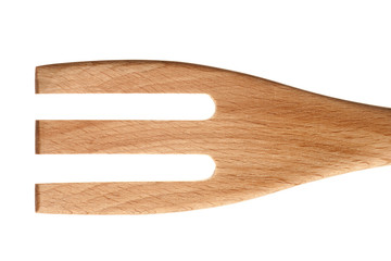 wooden fork