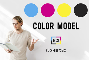 Color Design Model Art Paint Pigment Motion Concept