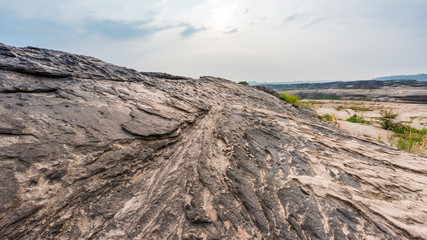 Thailand grand canyon (sam pan bok) at Ubon Ratchathani, Thailan