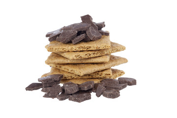 chocolate and crackers