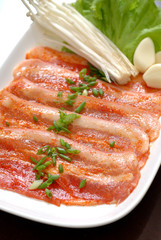 Bacon sliced Korean BBQ