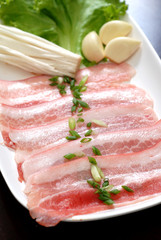 Bacon sliced Korean BBQ