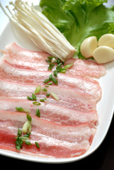 Bacon sliced Korean BBQ
