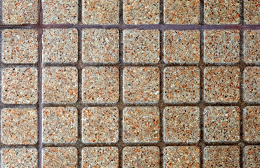 Tiled floor outdoor background