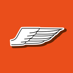 wings icon design 