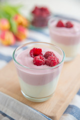 Joghurt mit Beeren 