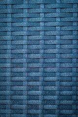 blue pattern background /handcraft weave texture 