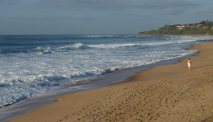 Woman on the beach