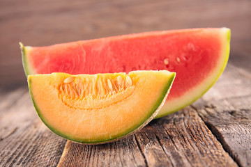 melon and watermelon