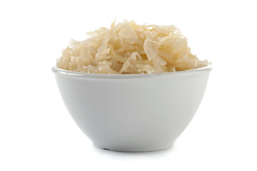 bowl of grated radish