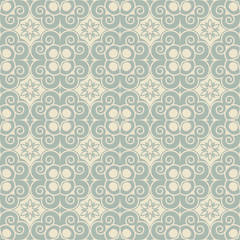 Elegant antique background 363_round spiral cross flower