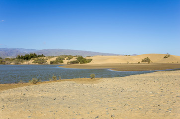 Lagoon at Maspalomas