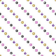Diamonds seamless pattern