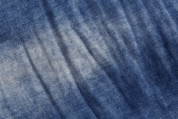 Blue denim texture.