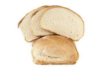 slices of bread loaf