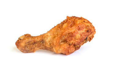 Golden  fried chicken.