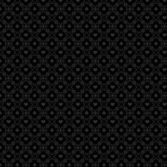 Luxury casino gambling poker background pattern with card symbols