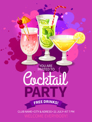 Cocktails Party Flyers