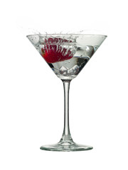 strawberry cocktail drink splash