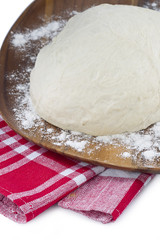 fresh pizza dough