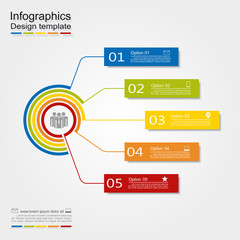 Infographic design template. Vector illustration.