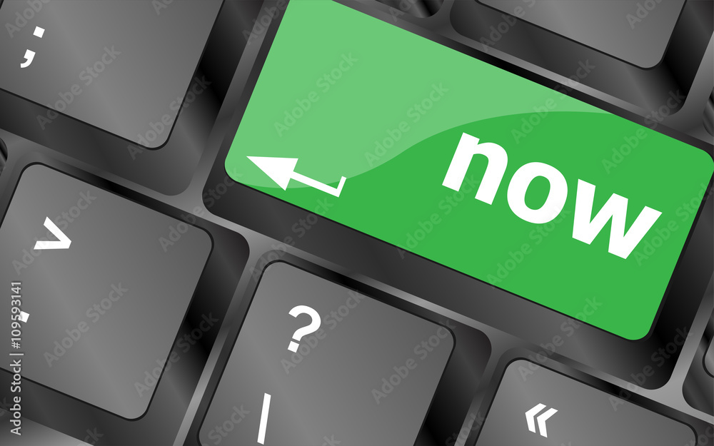 Poster computer keyboard keys with buy word on it. keyboard keys icon button vector