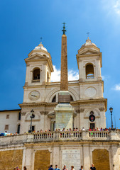 Church Trinita dei Monti in Rome