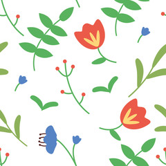 Floral seamless pattern