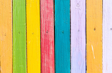 Wooden colorful texture background