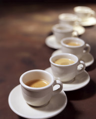 Tazzine di caffè