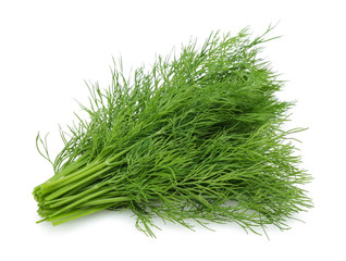 A bunch of fresh dill