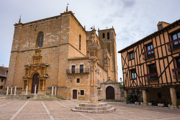 Main Square of Penaranda de Duero, Burgos (Spain)