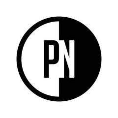 INITIAL CIRCLE HALF LOGO