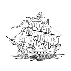 Sailing ship
