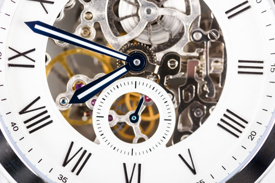 Automatic Men Watch With Visible Mechanism
