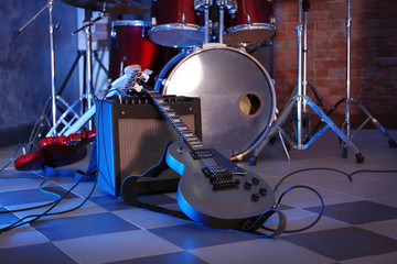 Rock band instruments