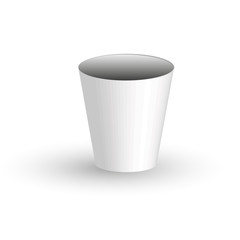 Paper coffee Cup on a transparent background