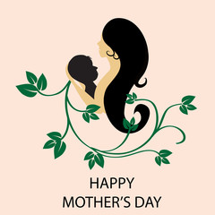 Happy Mother's Day Illustration