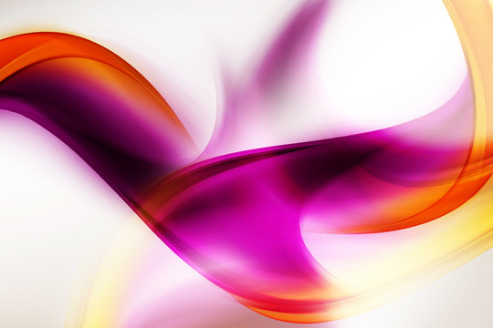 Blurred Abstract Wave Design