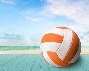 Naklejka premium Volleyball.