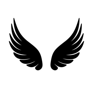 Wing Icon. Vector
