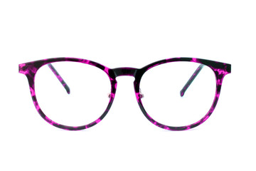 Image of frame eyeglasse on white background.