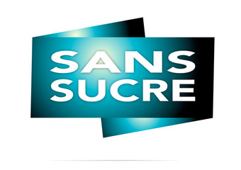 sans sucre  étiquette